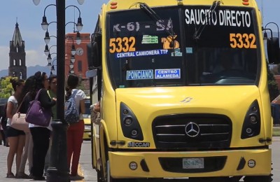 En San Luis Potosí habrá espacios exclusivos para mujeres en el transporte público