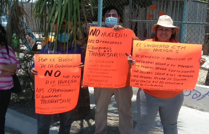 Piden usuarios y transportistas no realizar huelga de transporte en Hermosillo