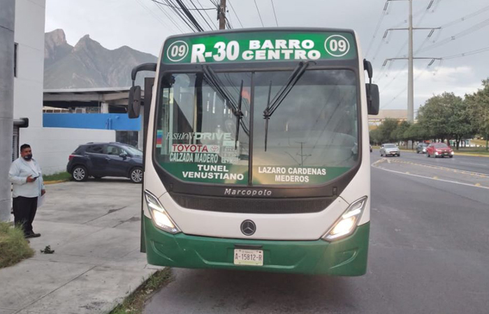 Descartan incremento en tarifas del transporte público en NL