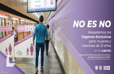 Metro #NoEstasSola