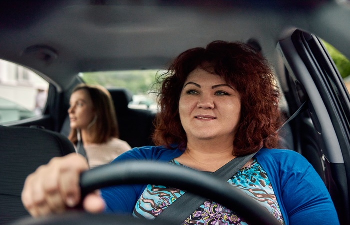 conductora UBER