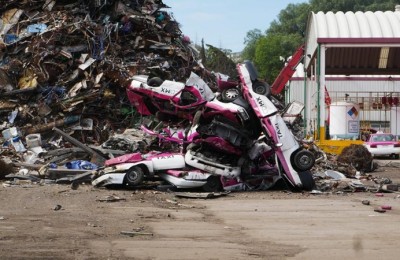chatarrización taxis cdmx