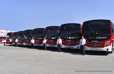 Mercedes Benz buses