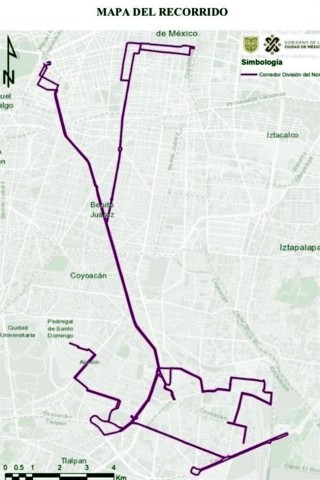 corredor división del norte