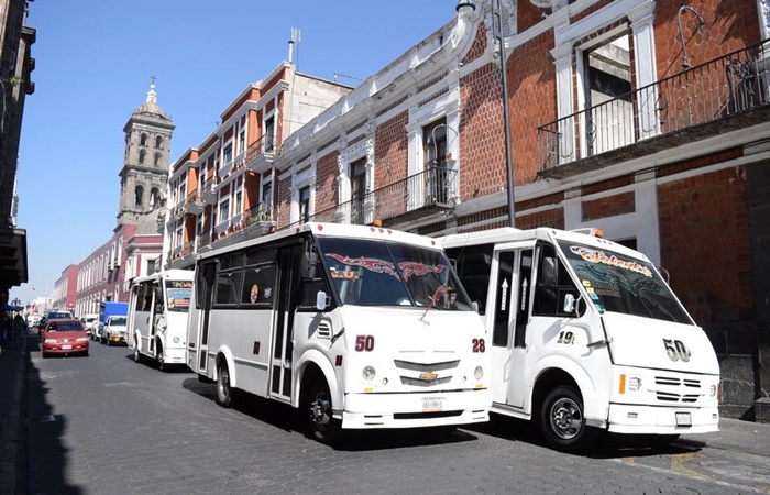 transporte puebla