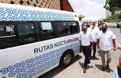 Ruta nocturna Mérida