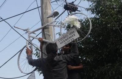 bici blanca en Jalisco