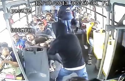 asalto en transporte público