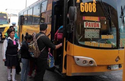Pasaje estudiantes San Luis Potosí
