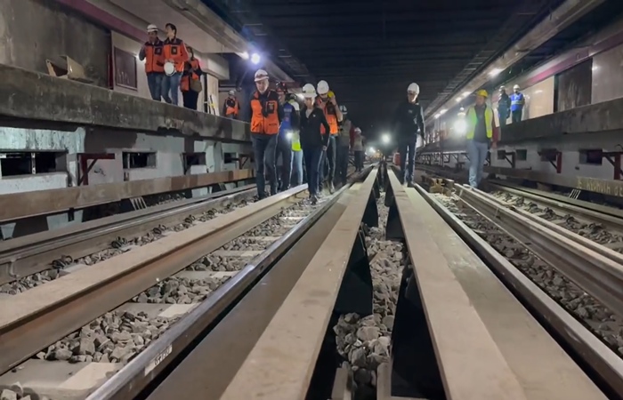 Avances L1 del Metro