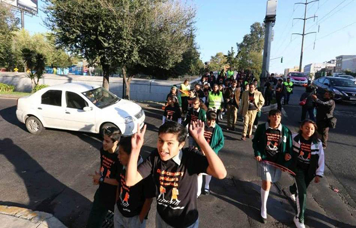 Caminar y rodar a la escuela ITDP