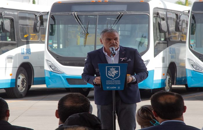 Nuevos autobuses León