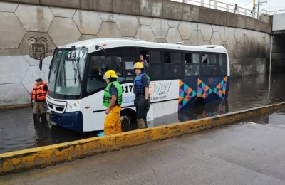 Transporte y lluvias