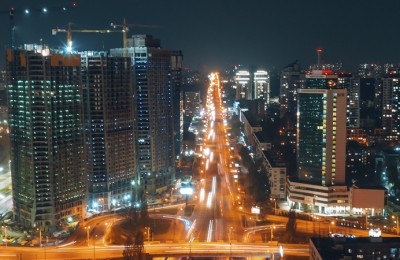 ciudad nocturna