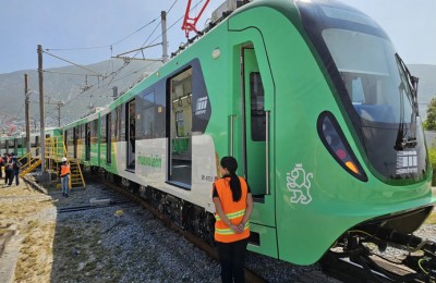 Nuevos vagones tren Nuevo León