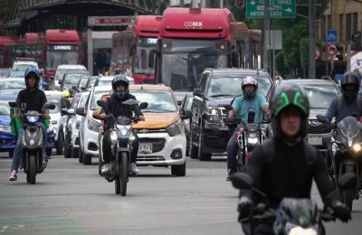 Motos, transporte contaminación