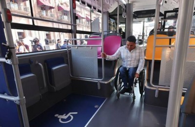 Buses inclusivos en Morelia