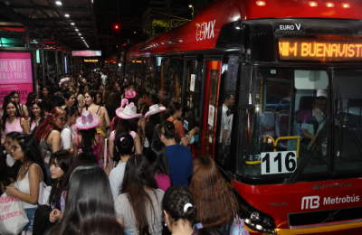 Transporte en masivos CDMX