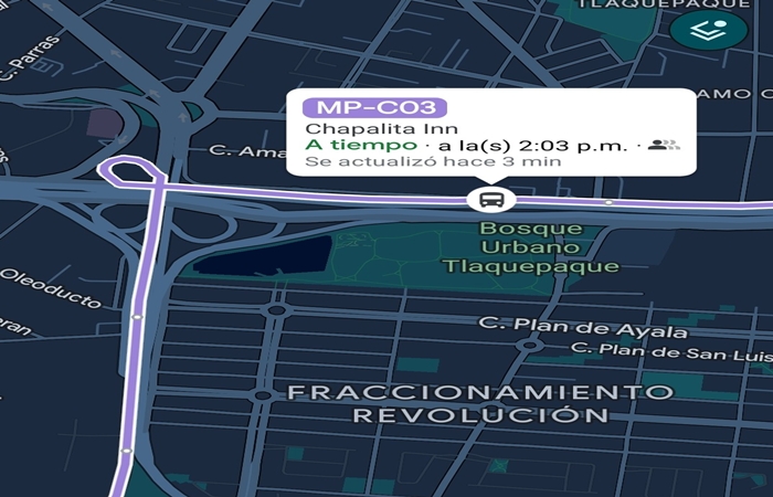 Jalisco rutas Google